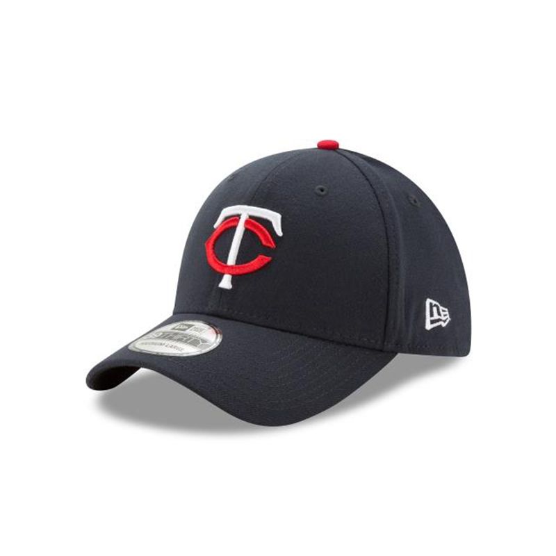 MLB Minnesota Twins Team Classic 39Thirty Stretch Fit (JCR4982) - Blue New Era Caps